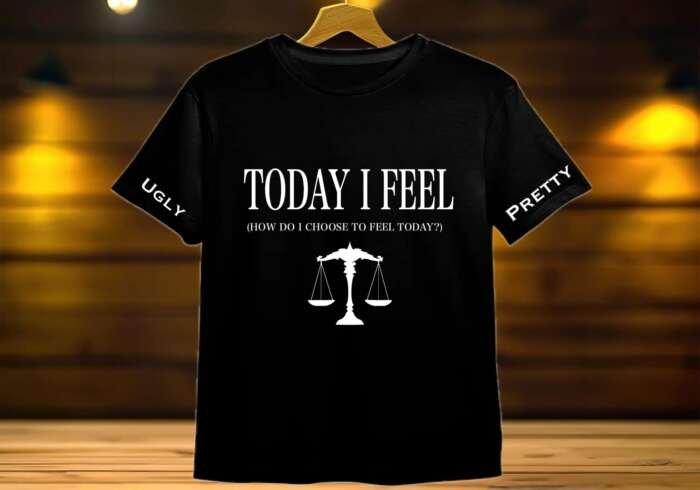 Tricou ''Today I feel''